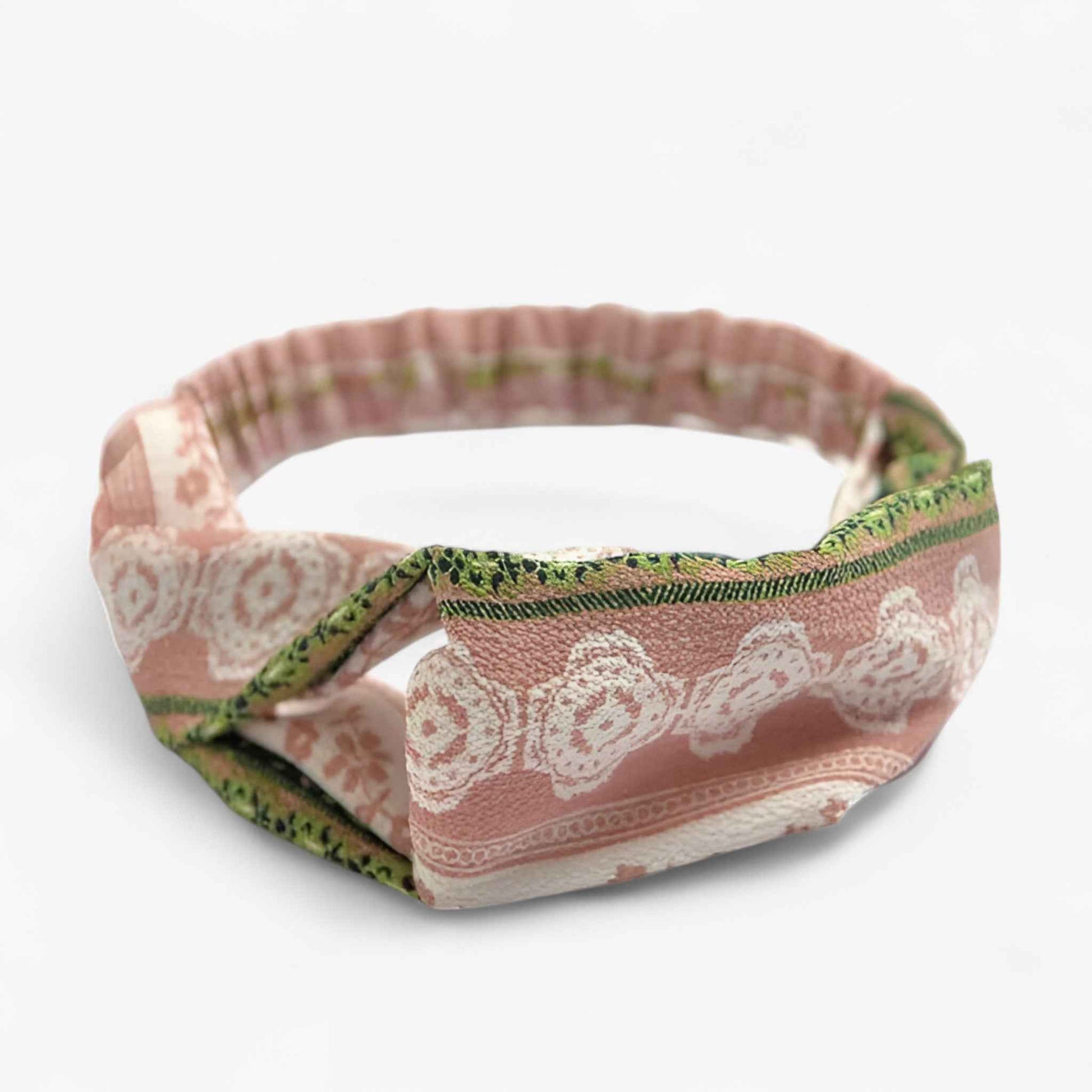 Bandana Bandeau Cheveux Femme Imprimé Bohème Vintage Floral Multicolore