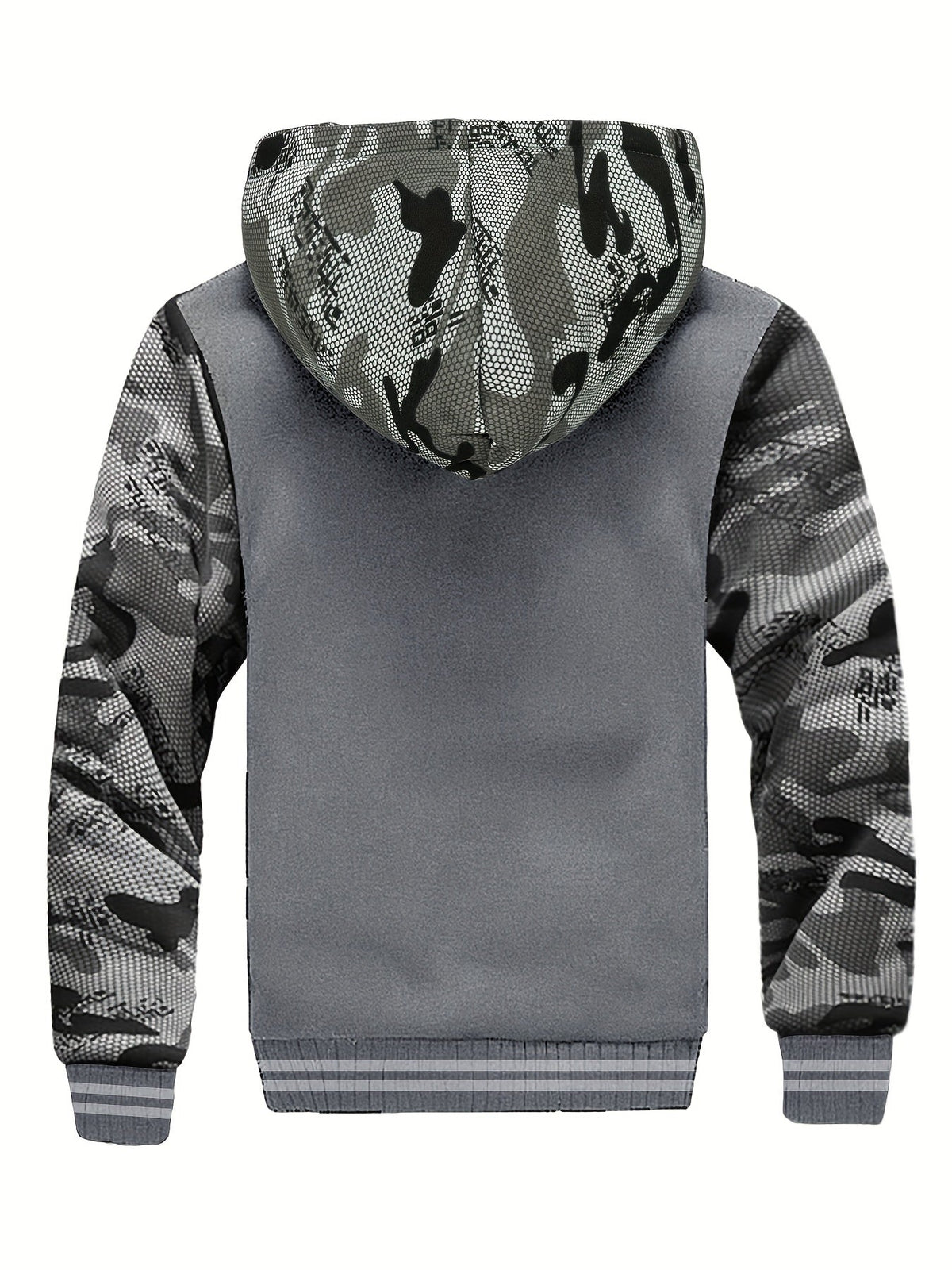 Jackets : Veste Chaude Homme à Capuche en Polaire Colorblock dans de Roselva