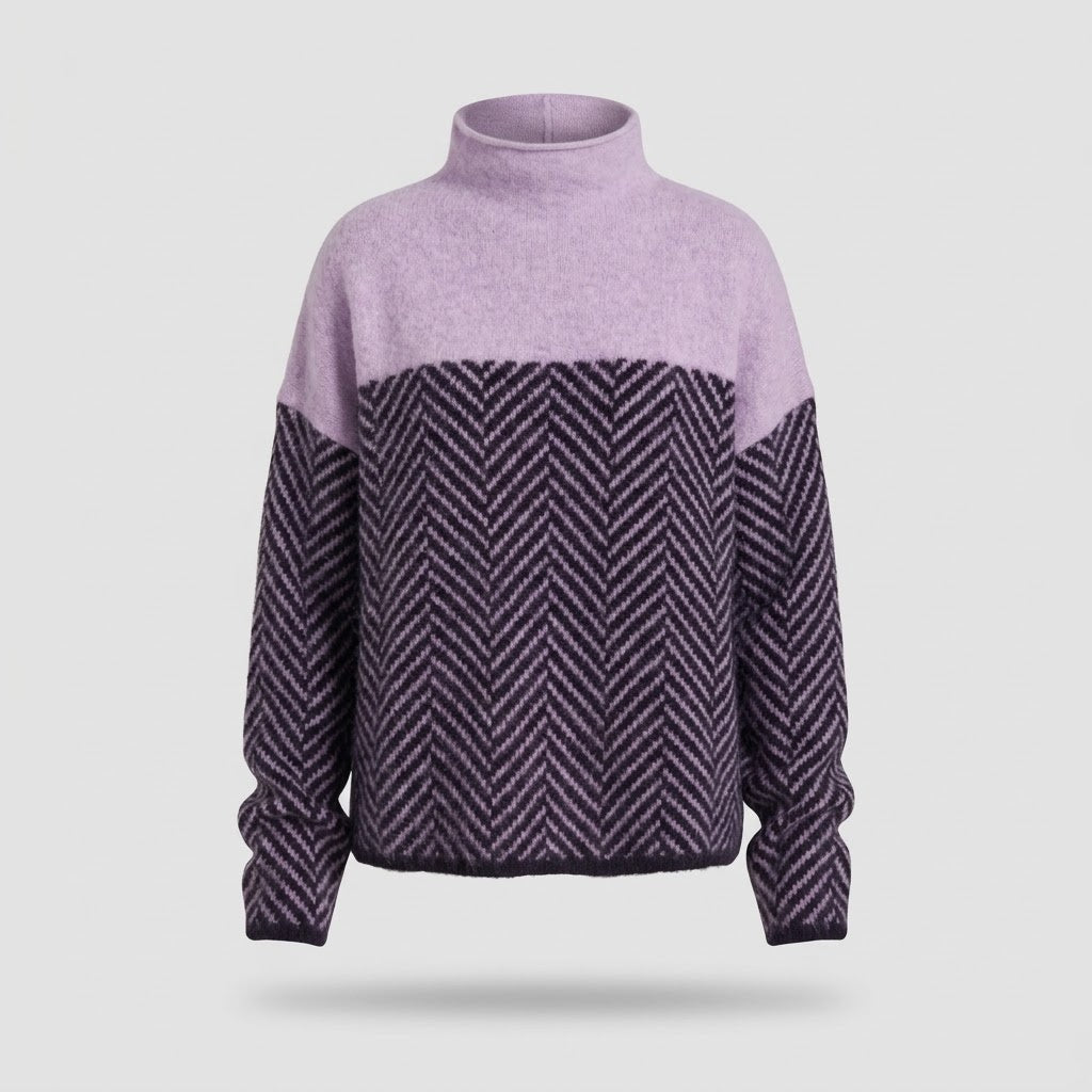 Pull Col Roulé en Cachemire pour Femme - Tricot Doux