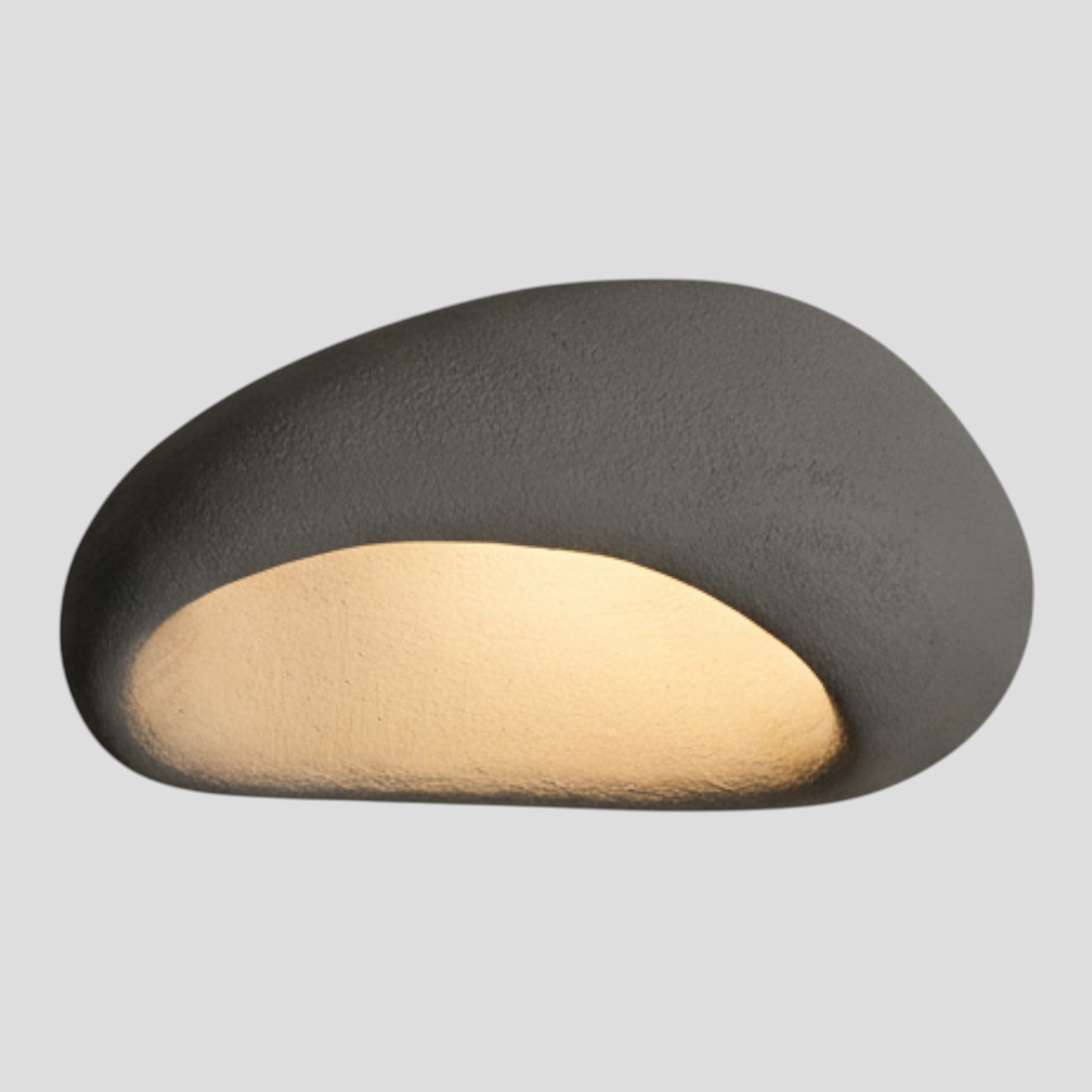 Luminaires de plafond : Lampe de Plafond Moderne Métal Luminaires de plafond dans Gris foncé 3 Lumière variable de Marche Lino