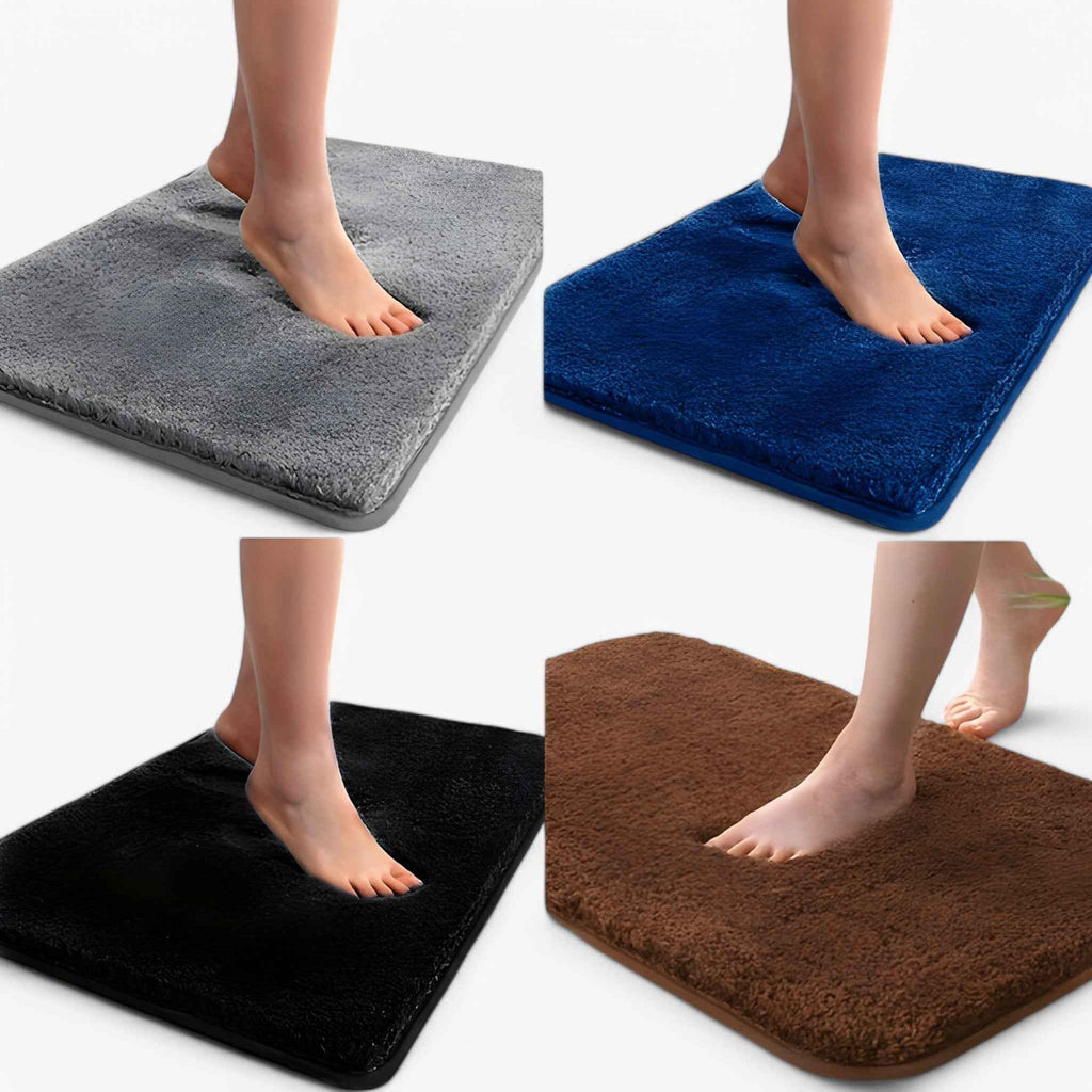 Lonneke | Tapis de bain épais et doux de luxe – absorbant et antidérapant