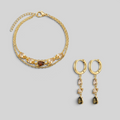 Coffret Cadeau de Bijoux CONSTANCE Tons Or