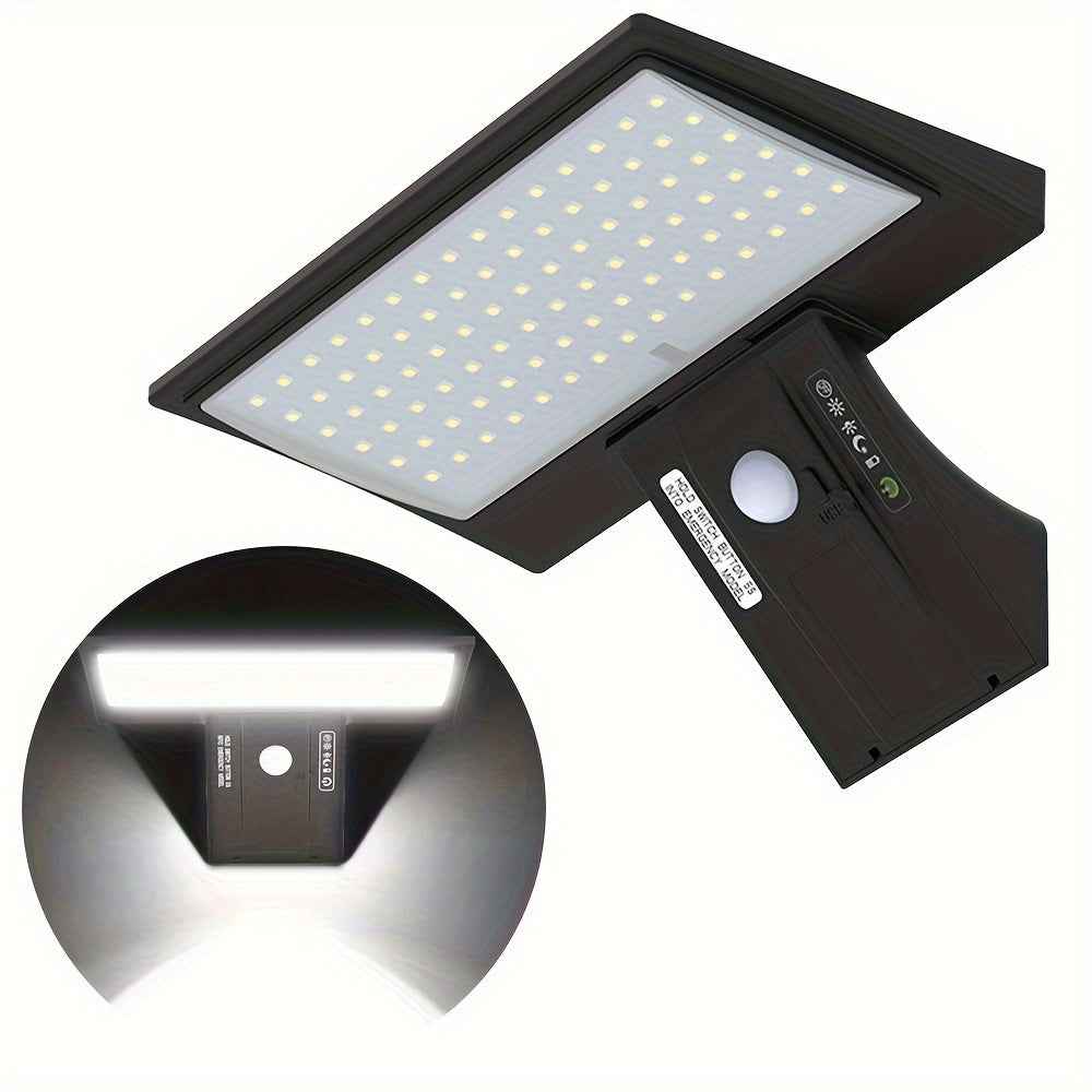 SmartSolar - Lampe LED solaire extérieure avec détecteur de mouvement – Lumière claire, sans fil et lumière toujours gratuite