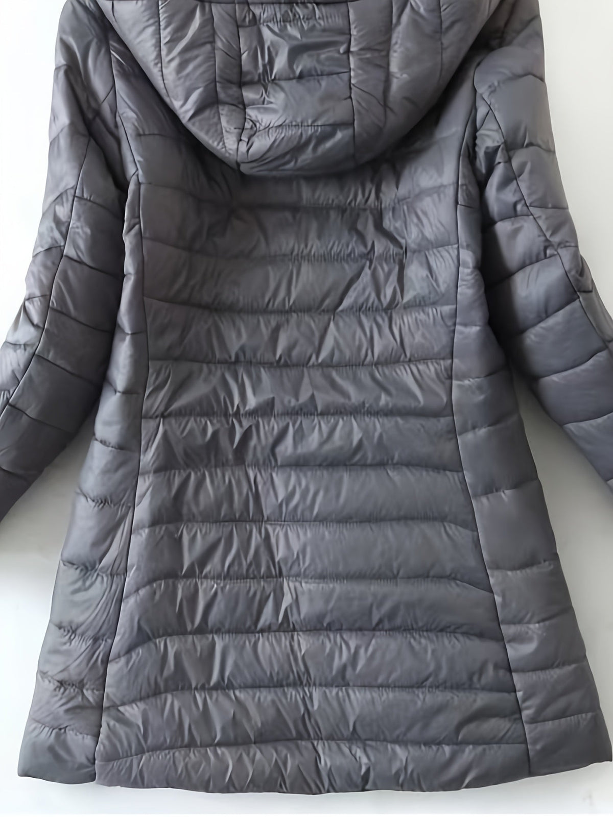 Jackets : Veste Mi-Longue à Capuche Femme Doublée Polaire dans de Roselva