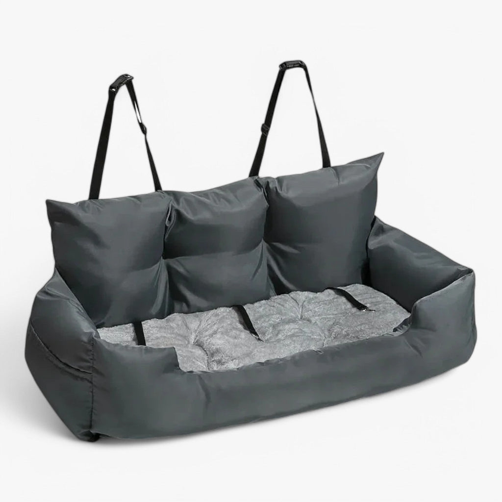 Lit de luxe pour chien pour voiture Cozyride - Vert militaire