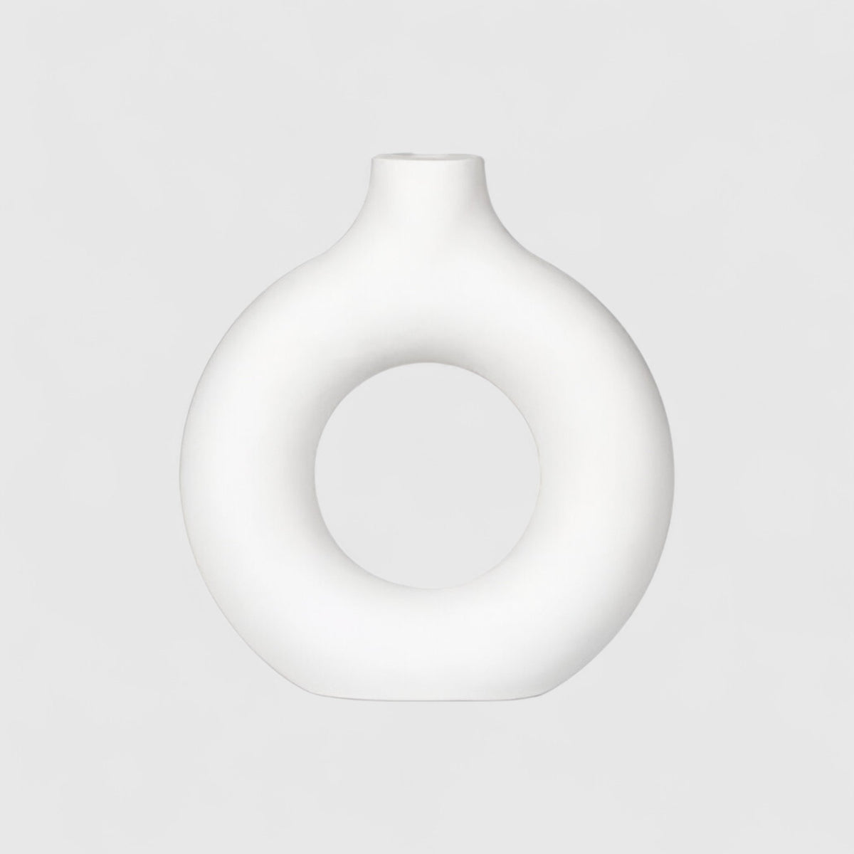 Vases : Vase Décoratif Céramique Blanche Accessoire De Décoration dans Grande de Marche Lino