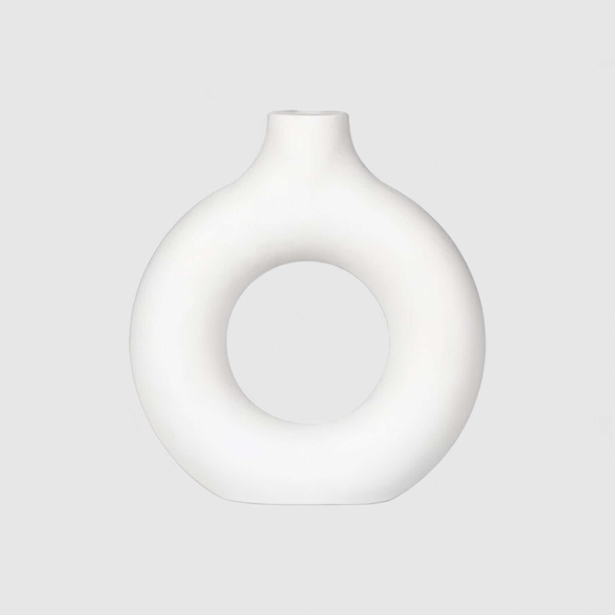 Vases : Vase Décoratif Céramique Blanche Accessoire De Décoration dans Grande de Marche Lino