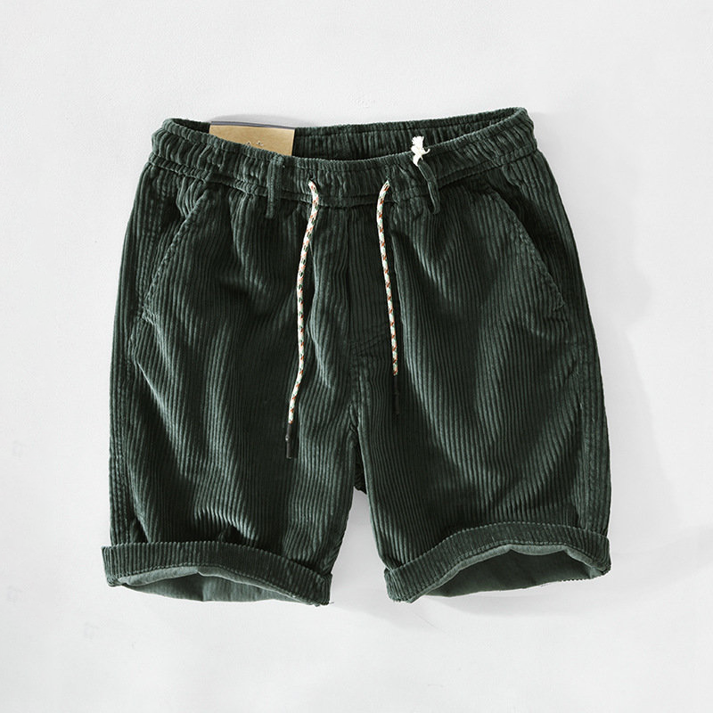 Short en Velours Côtelé - Style et Confort Homme