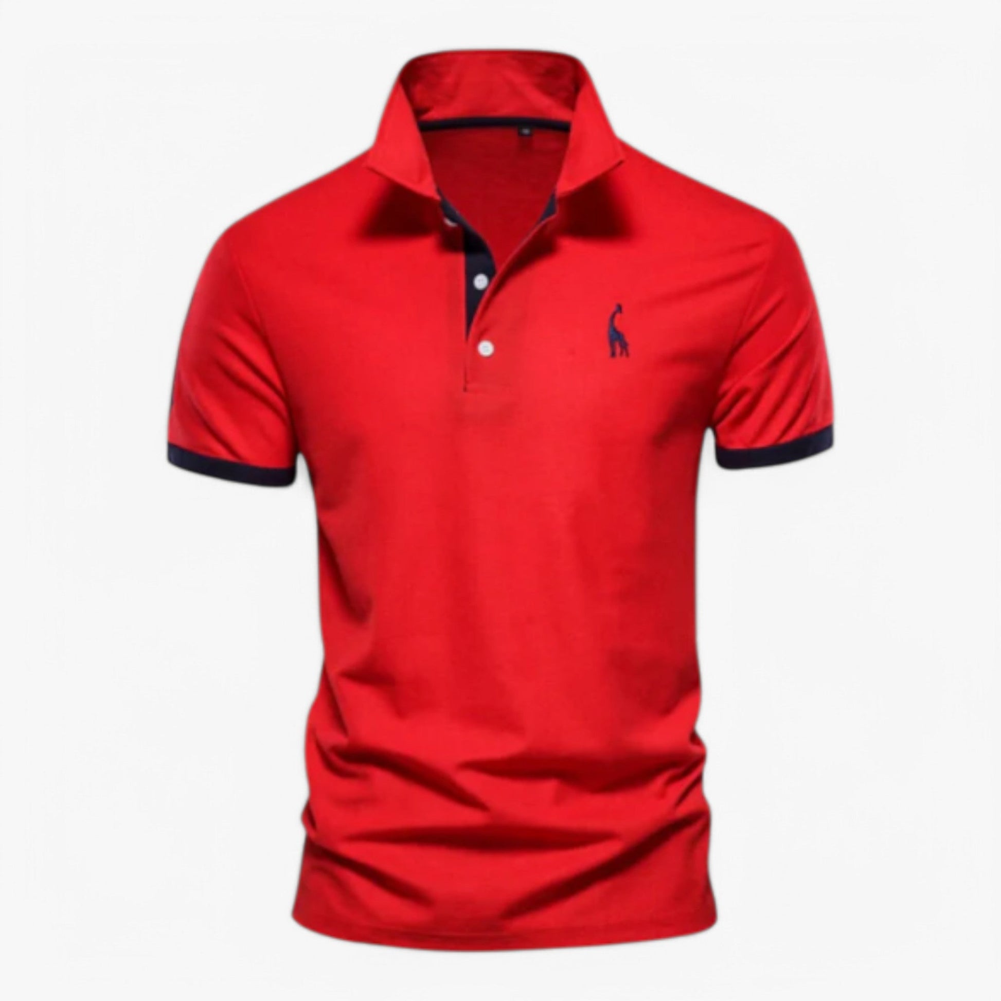 Polo Homme Manches Courtes en Coton Slim Fit - Divers Couleurs et Tailles