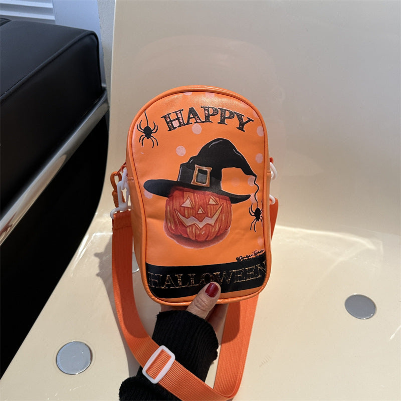 Gifts – Seasonal – Halloween : Sac à bandoulière Halloween femme - Design citrouille compact dans de Pantinoshop