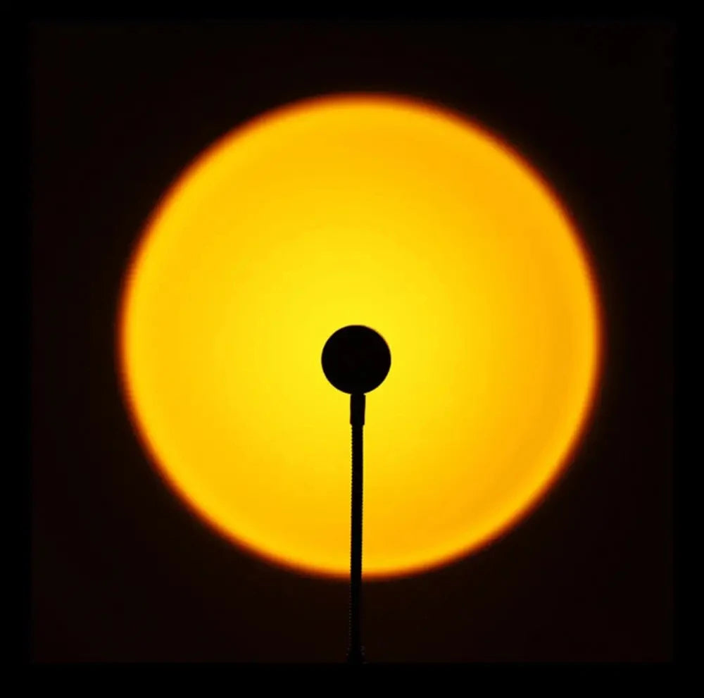 Projection Ambient Lamp : Lampe de Projection Coucher de Soleil – Lumière d'Ambiance Prisme Arc-en-Ciel dans de Marche Lino