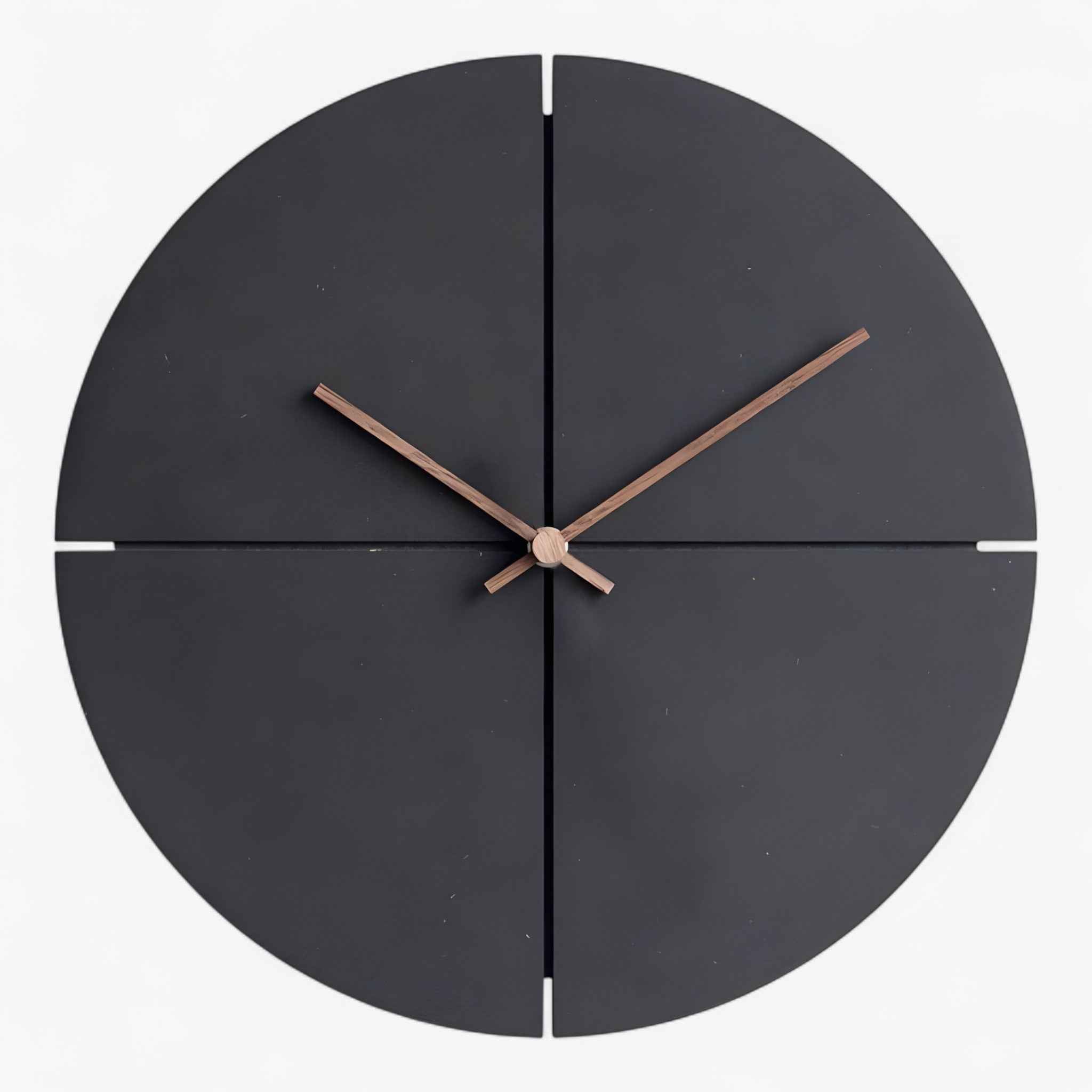 Wall Clocks : Horloge Murale en Bois dans Néron de Marche Lino