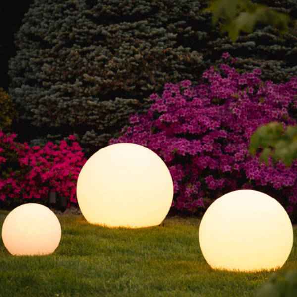 Gartner | Éclairage de jardin sphérique – Éclairage extérieur élégant et économe en énergie pour le jardin