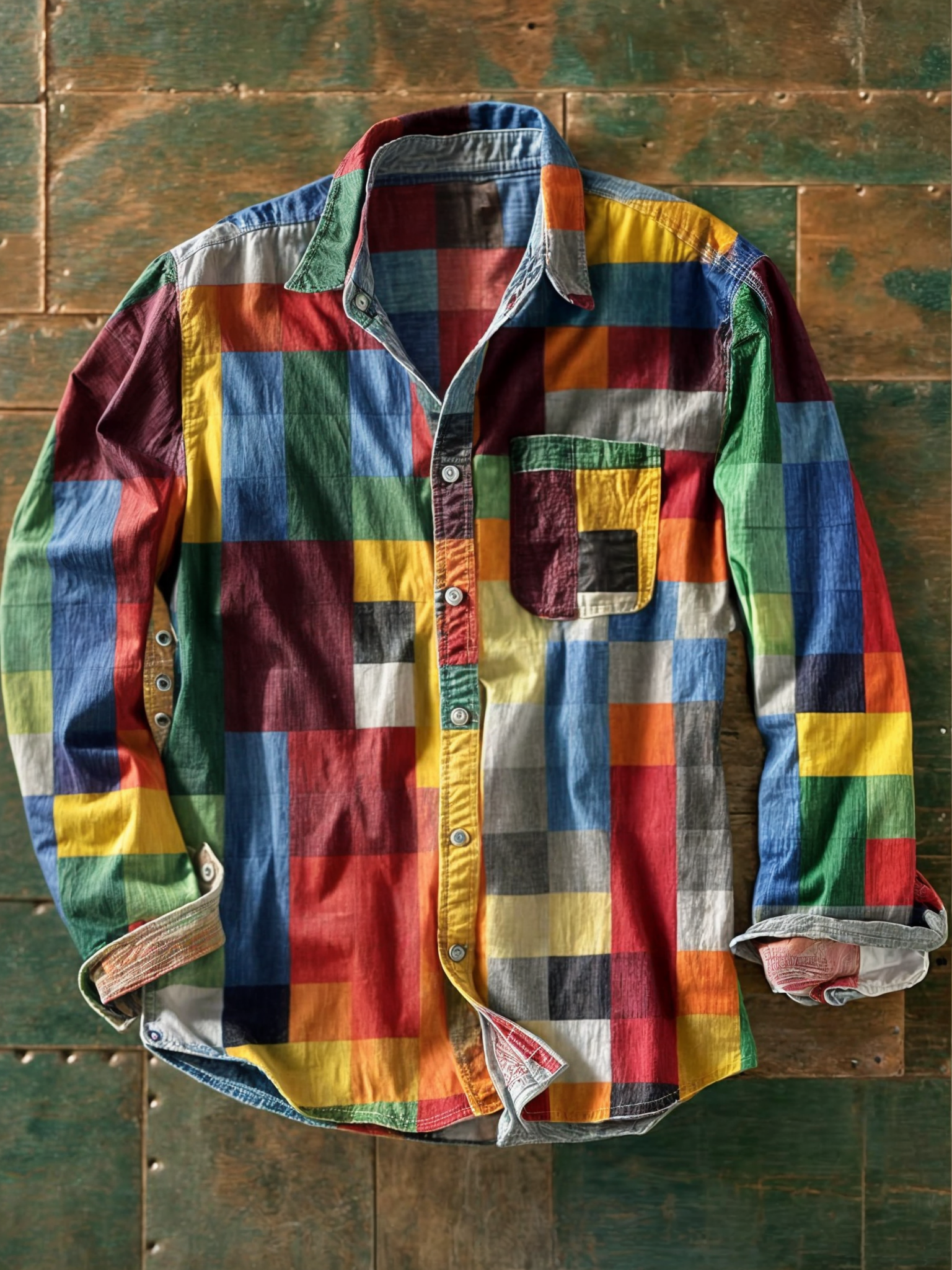 Blouse élégante avec poche pratique pour un look stylé et sans effort