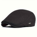 Casquette Newsboy Homme Coton Chaude Hiver - Style Rétro Élégant Confortable