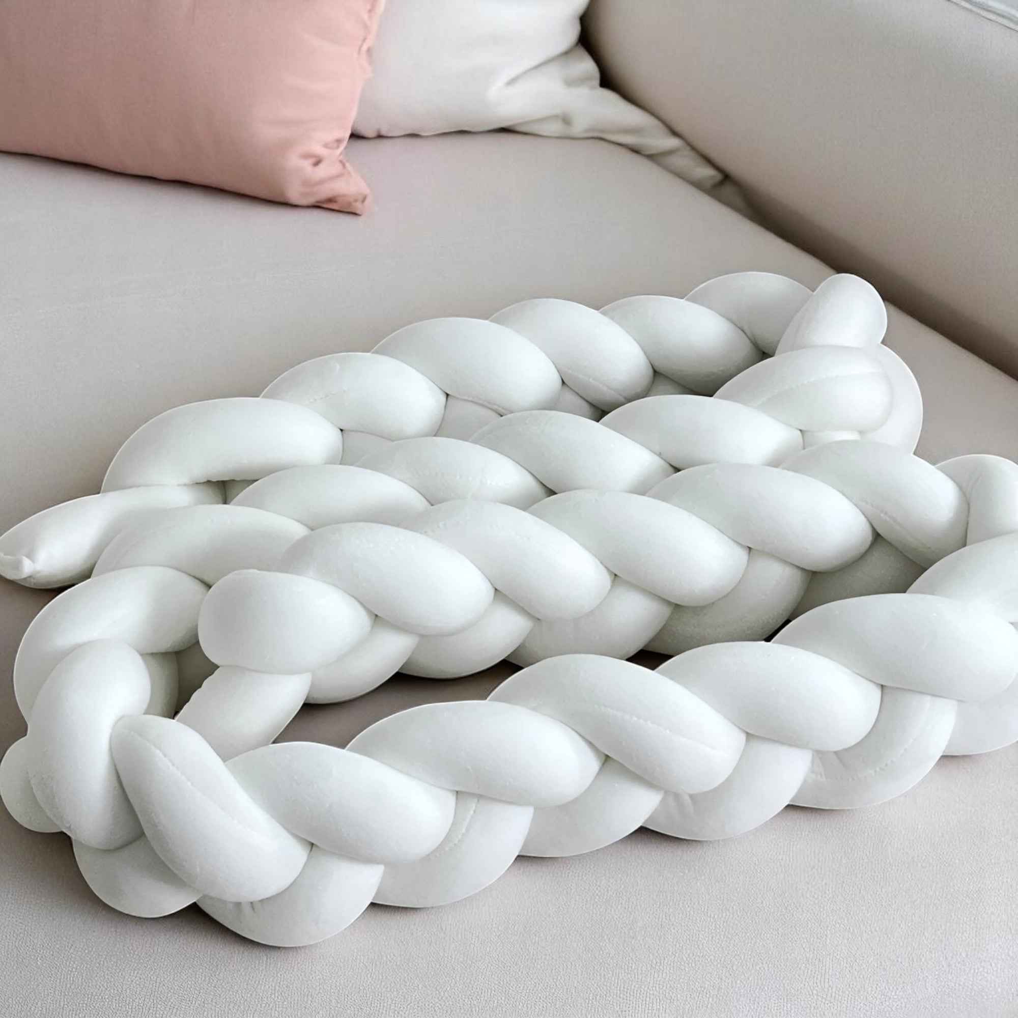 Coussins de sol : Coussin Géométrique Moderne en Polyester pour le Sol dans de Marche Lino