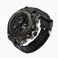 Montre Digitale Homme TitanGuard Noire - Tactique Militaire Étanche Robuste Multi-fonctions
