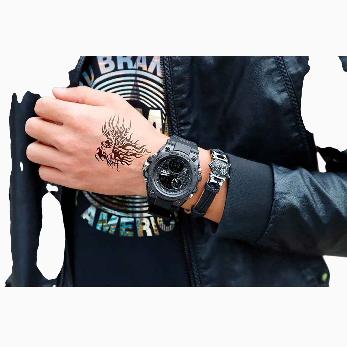 TitanGuard | Montre militaire ultime pour homme avec des fonctionnalités polyvalentes