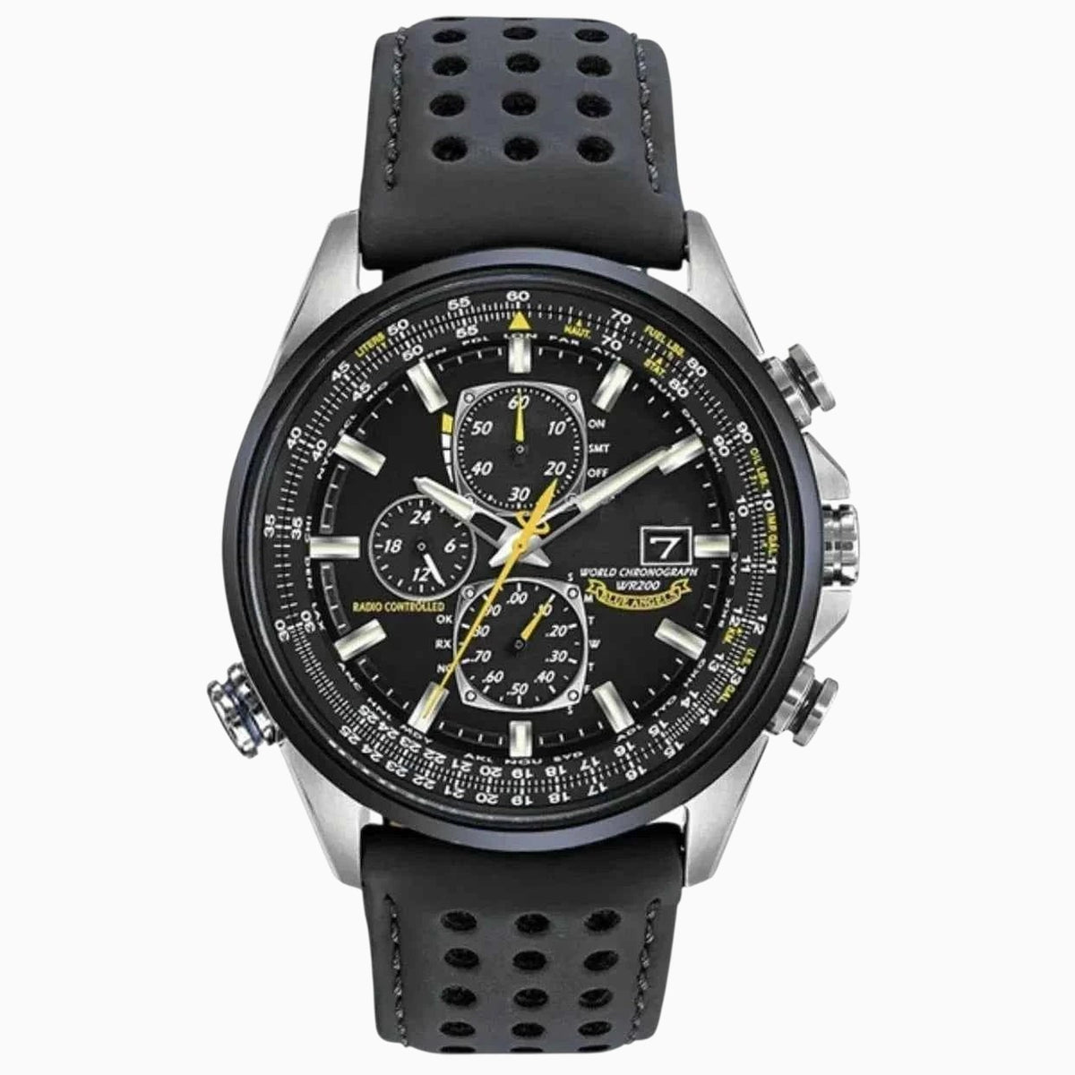 Watch : Montre Chronographe Homme MultiSteel Cuir Marron, Élégante et Précise pour un Style Raffiné dans de Marche Lino