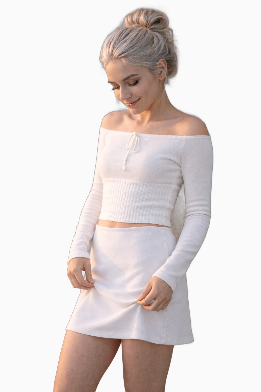 Jupe Femme Moulante avec Short de Sécurité