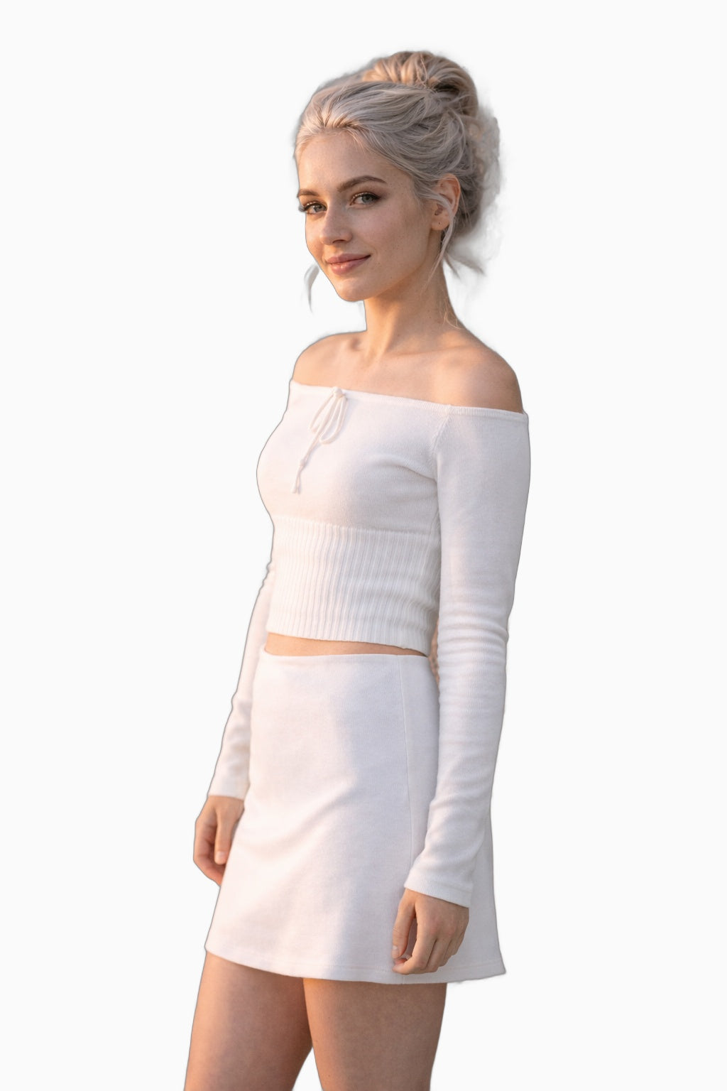 Jupe Femme Moulante avec Short de Sécurité