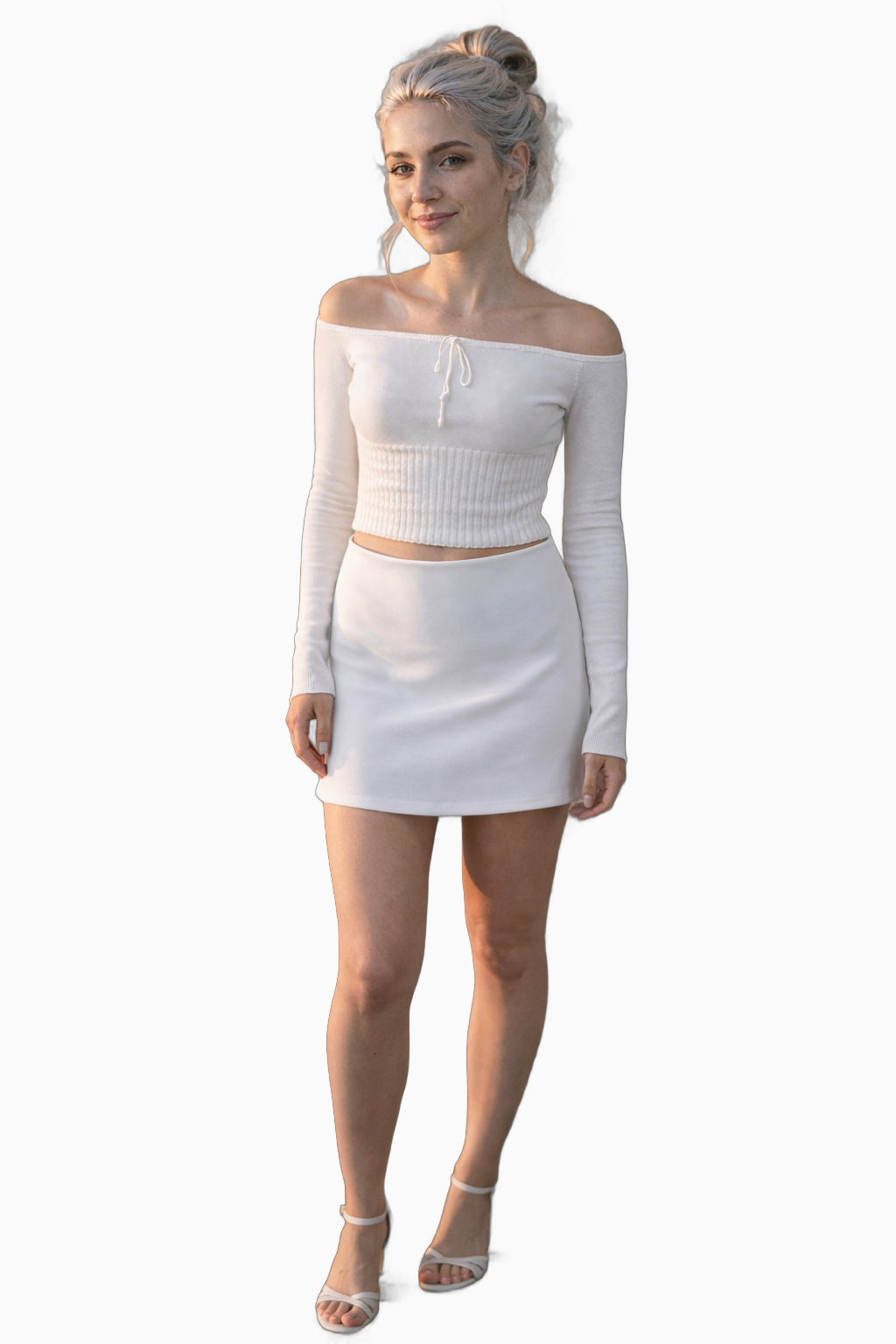 Jupe Femme Moulante avec Short de Sécurité
