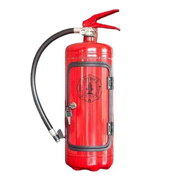 Mayer : Cachette Extincteur BlazeVault Originale - Rangement Bouteille Sécurisé Décoratif Maison/Bureau dans de Crystalli