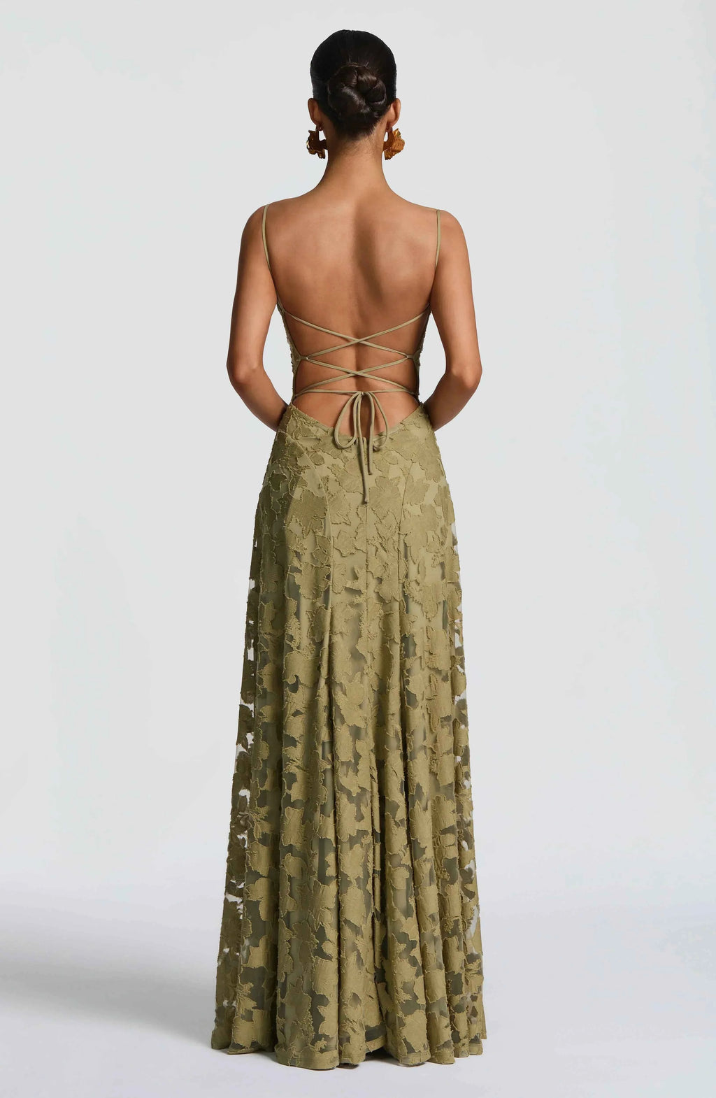 Aveline | Robe Longue Corset en Dentelle Élégante - Robe de Soirée Glamour