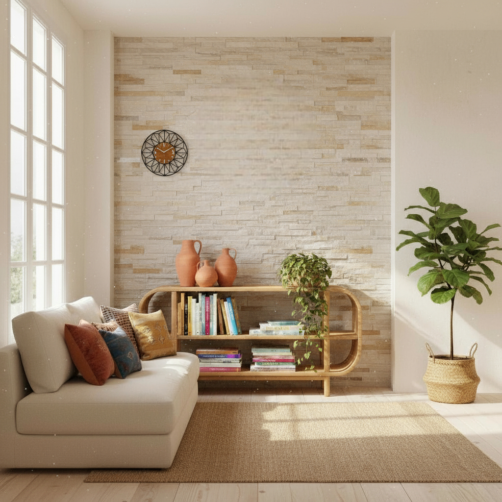 Horloge Murale en Bois au Design