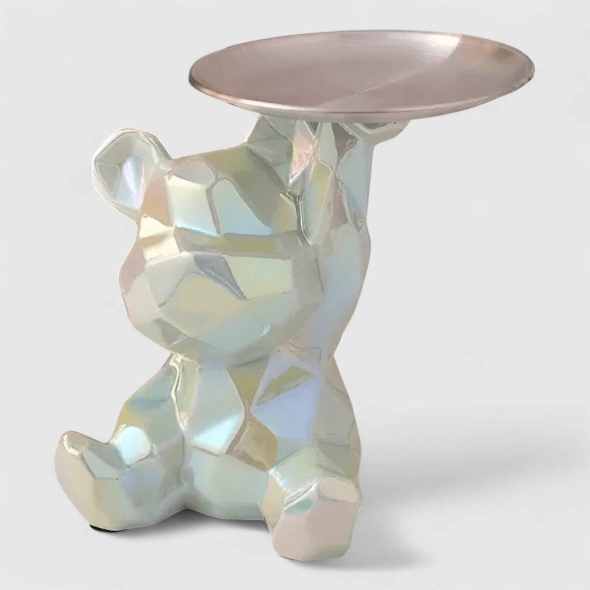 Boîtes décoratives : Objet Déco Céramique Multifonctionnel pour un Style Pratique Métal dans Vert- B de Marche Lino