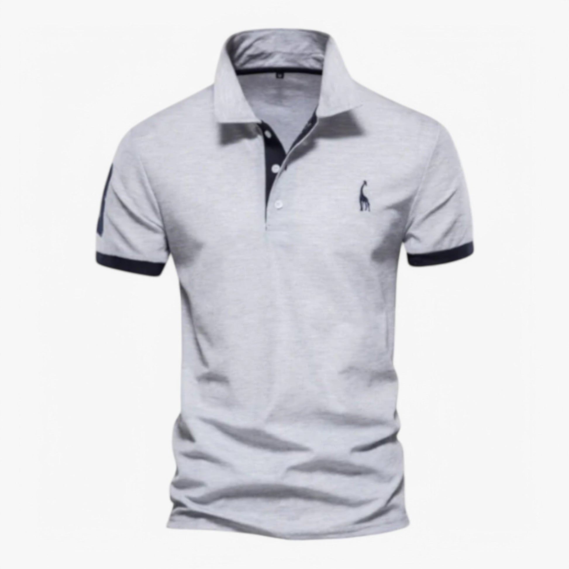 Polo Homme Manches Courtes en Coton Slim Fit - Divers Couleurs et Tailles