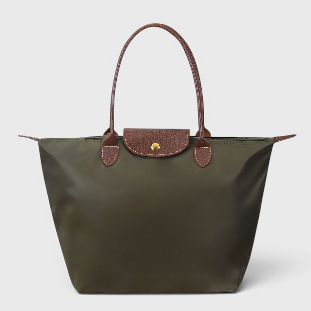 Handbag : Sac à Main en Nylon pour le Travail & le Quotidien – Spacieux, Élégant & Pratique dans Vert de Marche Lino