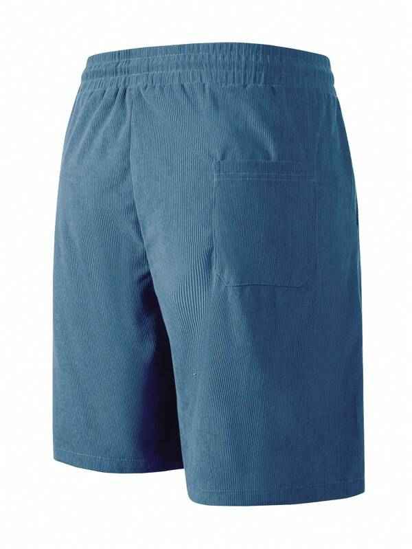 male shorts : Short Homme à Taille Élastique et Cordons - Coupe Décontractée dans de Laarhout Mode