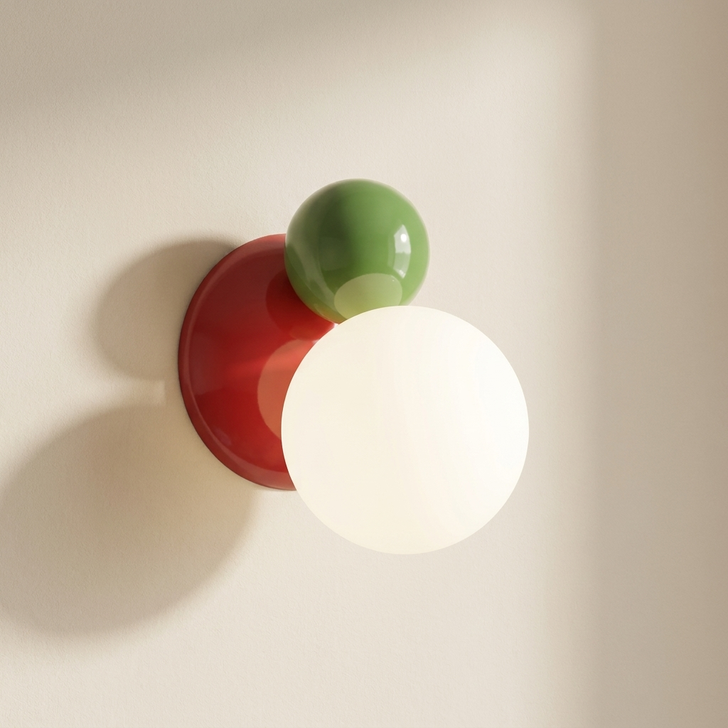 Home Decor : Applique Murale LED – Éclairage Intérieur Moderne avec Changement de Couleur dans Rouge de Marche Lino