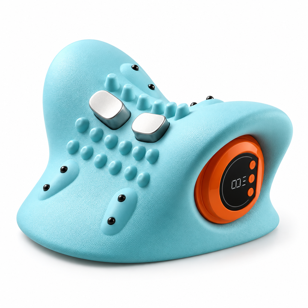 Gezondheid en persoonlijke verzorging > Persoonlijke verzorging > Massage en ontspanning > Massageapparaten > Massagekussens : Masseur de Nuque Électrique avec Chaleur et Vibration dans de Roselva