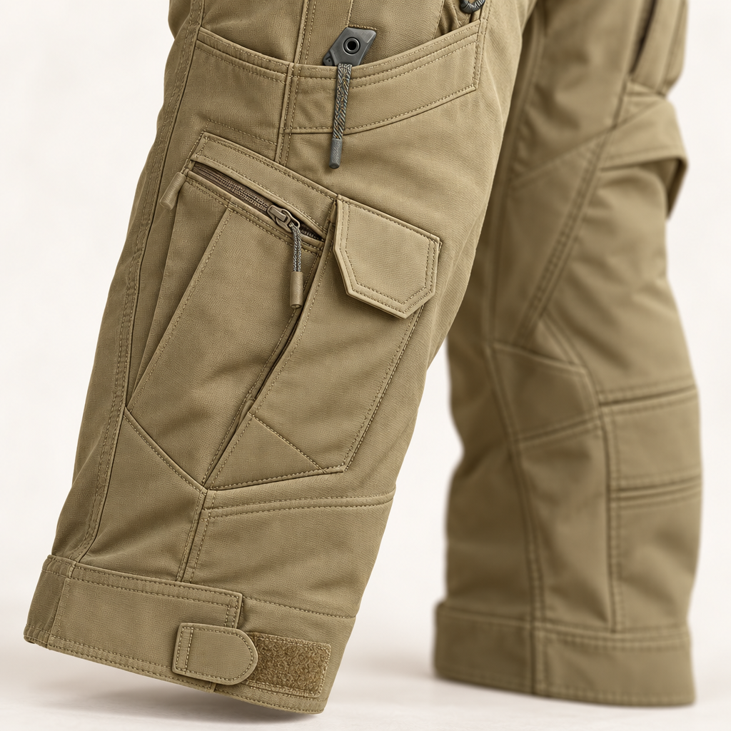 Kleding en accessoires > Kleding > Kledingsets : Ensemble Outdoor Homme - Veste d'Hiver Matelassée avec Capuche et Pantalon Cargo dans de Roselva