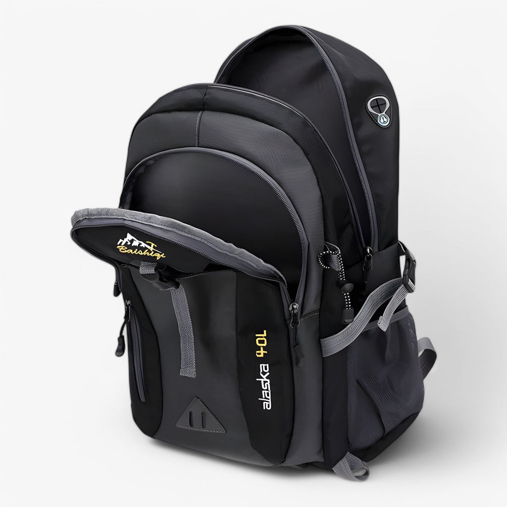 Sac à dos Outdoor Imperméable 52l Vert Militaire pour Homme - Haute Qualité, Livraison Rapide