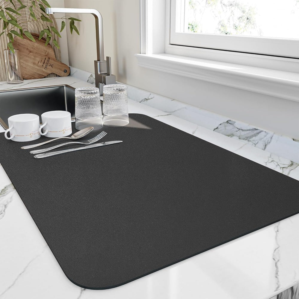 Kitchen Mats : Tapis d'Égouttoir de Cuisine à Séchage Rapide | Très Absorbant dans de Casa & Beyond