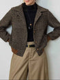 Veste courte en tweed Blythe - Chic sans effort