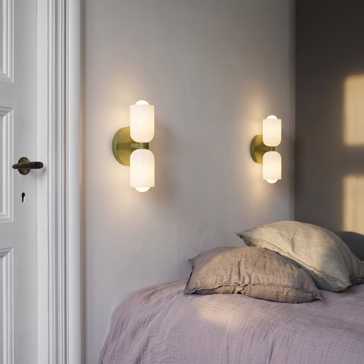 Luminaires : Applique Murale Minimaliste Nordique Haut-Bas - Lueur Diffuse dans de Havelalights