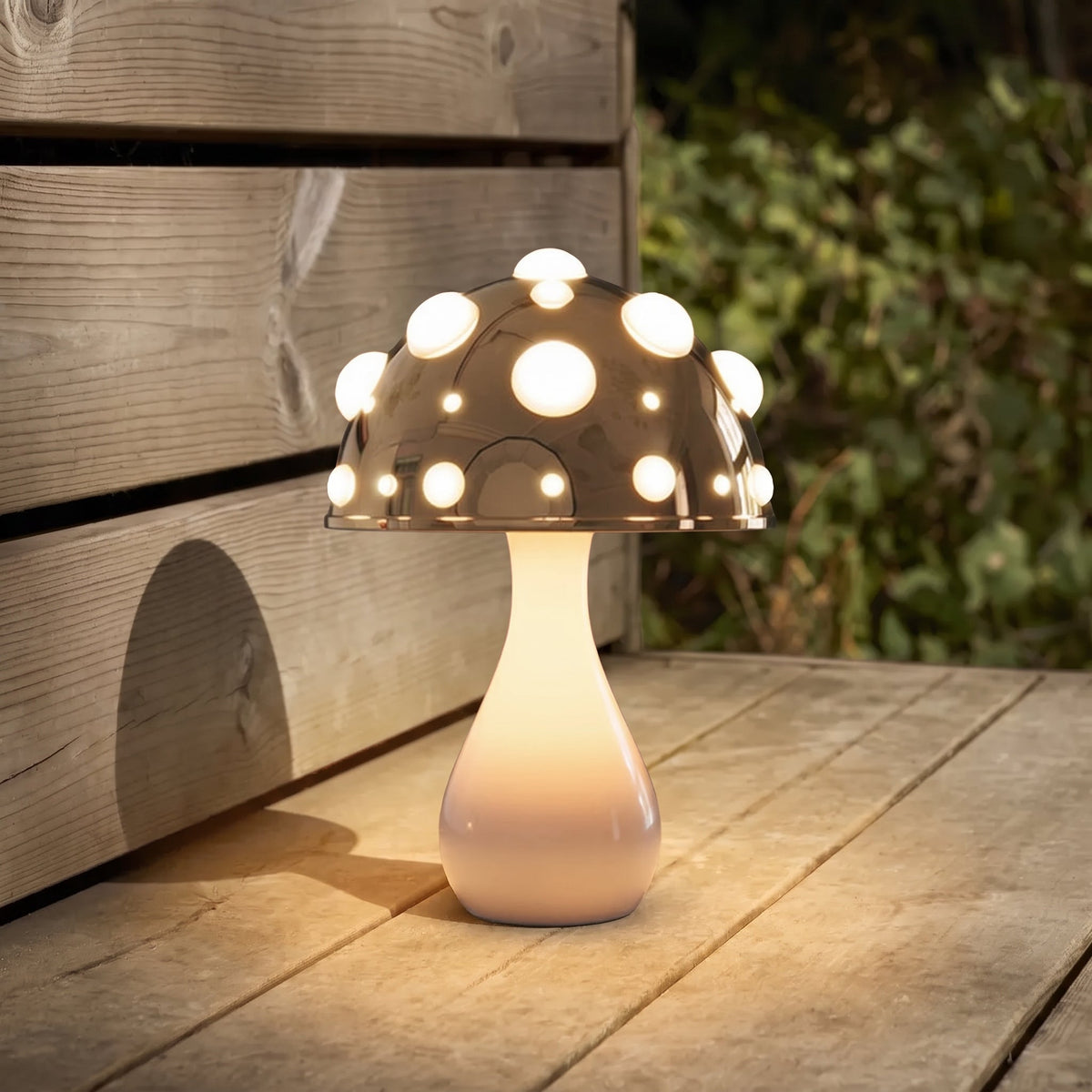 Lampe de table Champignon - Design Moderne en Métal Dimmable