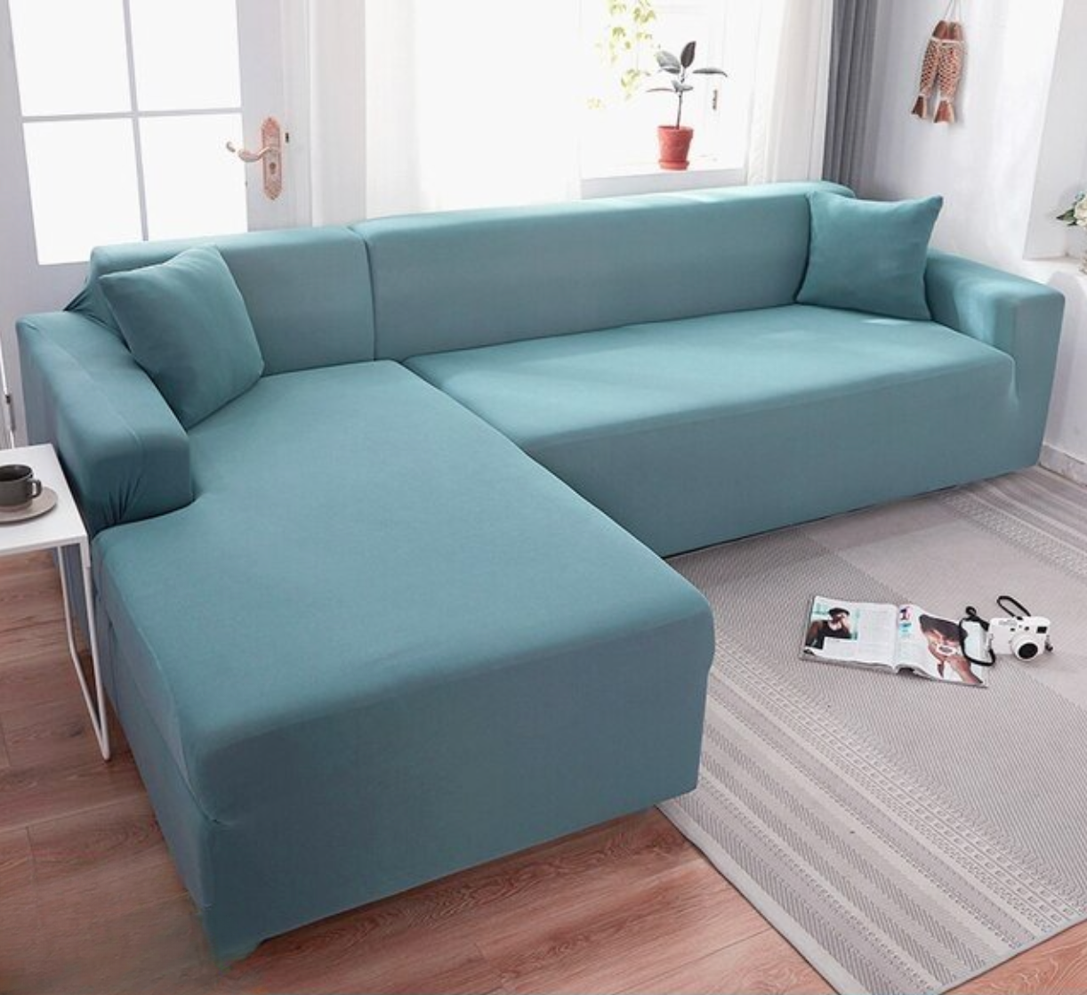 Housse de canapé Élastique SofCove Hydrofuge Lavable pour Canapés 2, 3 ou 4 Places