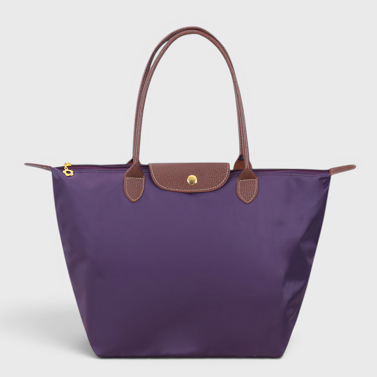 Handbag : Sac à Main en Nylon pour le Travail & le Quotidien – Spacieux, Élégant & Pratique dans Violet de Marche Lino