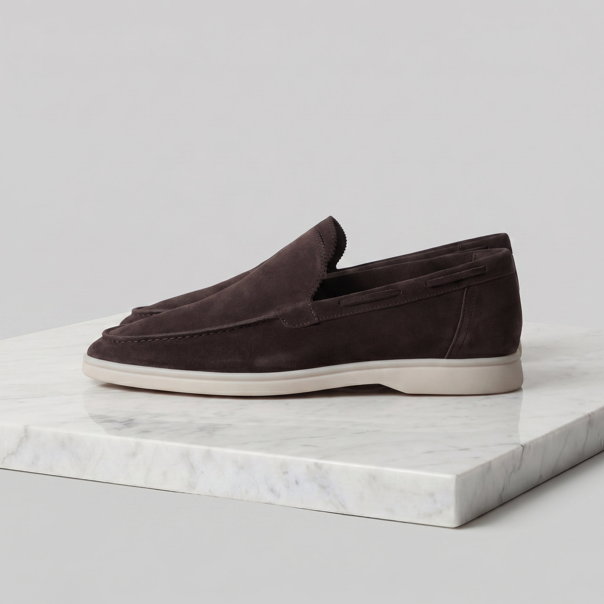 men loafers : Mocassins Homme Daim Classiques - Élégance Polyvalente & Confort dans de Lumeure