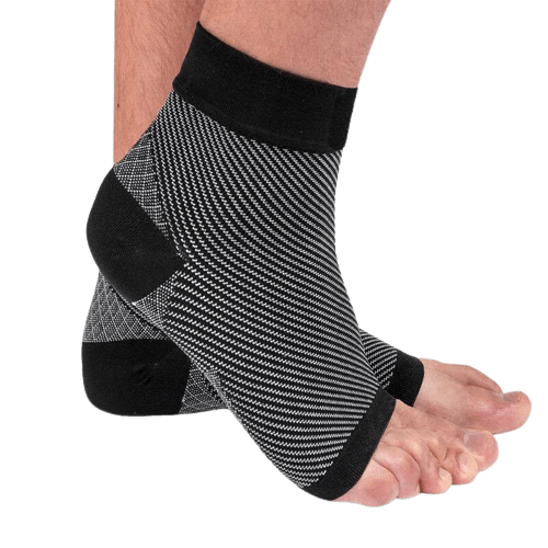 Compression Socks : Revita Chaussettes Pro – Dites adieu aux douleurs aux pieds, bonjour aux pieds heureux – Noir dans Noir de Marche Lino