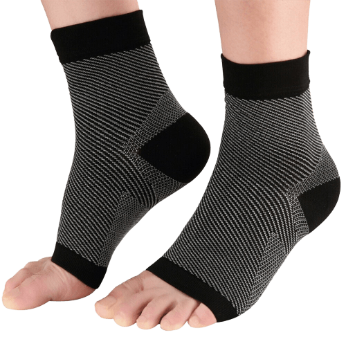 Compression Socks : Revita Chaussettes Pro – Dites adieu aux douleurs aux pieds, bonjour aux pieds heureux – Noir dans de Marche Lino