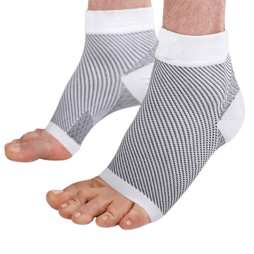 Compression Socks : Revita Chaussettes Pro – Dites adieu aux douleurs aux pieds, bonjour aux pieds heureux – Noir dans Esprit de Marche Lino