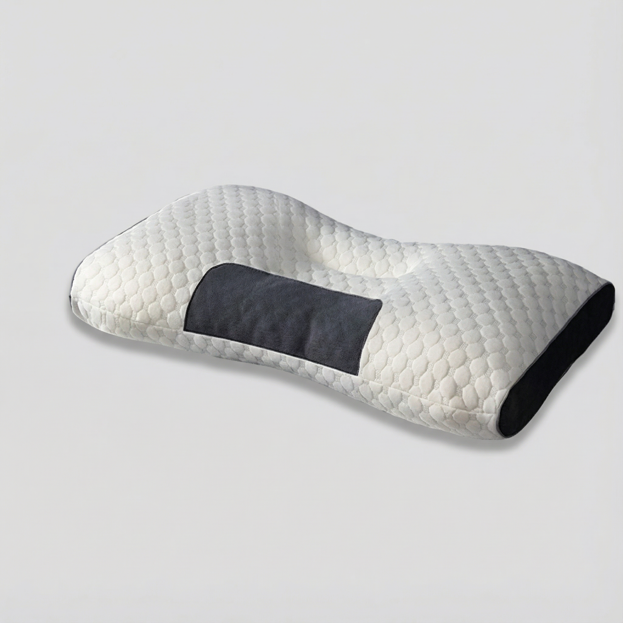 Coussins : Oreiller Ergonomique Fibre de Soja Premium - Soutien Ferme Cervicales Anti-Douleur & Confort Optimal dans de Marche Lino