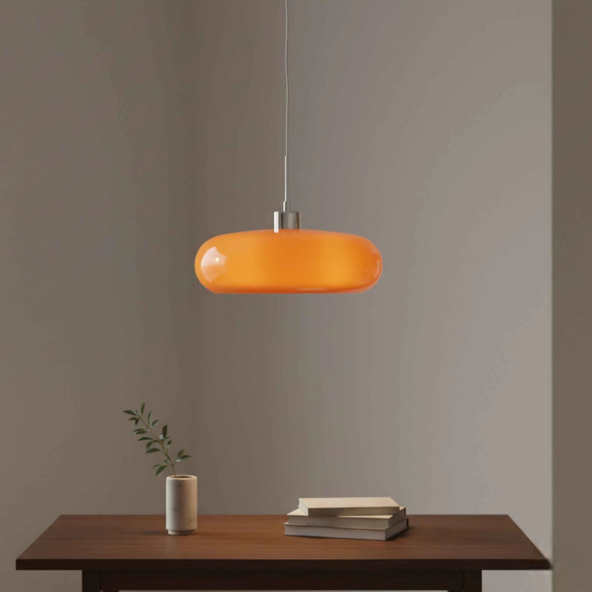 Suspension de plafond en verre – Design moderne