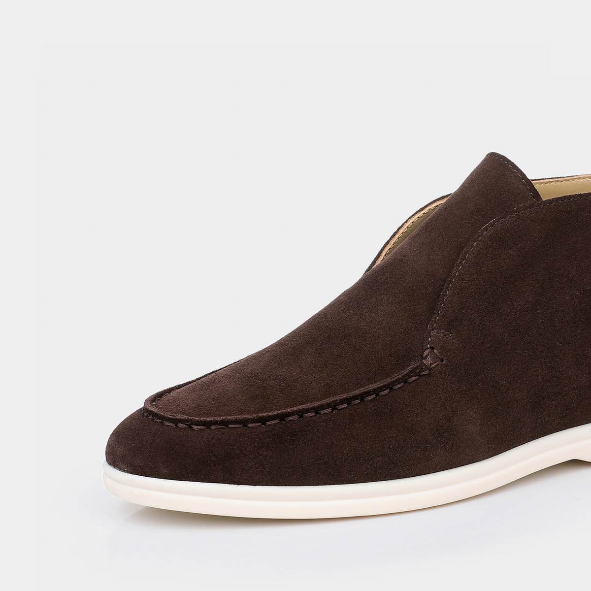Mocassins : Mocassins pour hommes à bout rond dans de Marche Lino